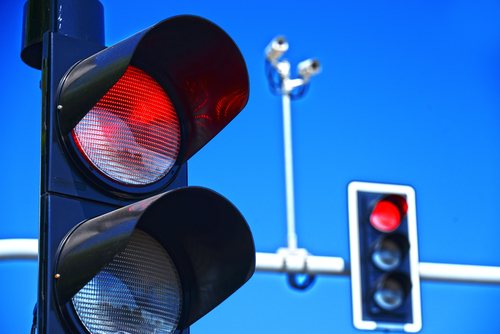 Red light accident Maryland