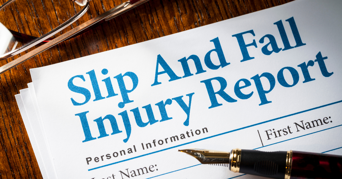 Proving Your Slip and Fall Injury Case