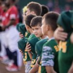 kids at baseball game